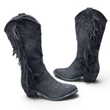 Cowboystiefel "Schwarz" Stiefeletten
