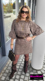 Karo-Kleid "NEW"