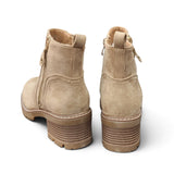 Stiefeletten Beige Schuhe