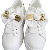 Sneaker Weiß/Gold