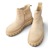 Boots "Beige" Gold-Details