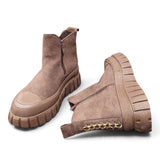 Boots in Braun