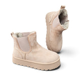 Boots Beige/ Schlamm NEW