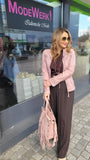 Lederjacke " Rosé "