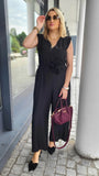 Jumpsuit in Schwarz
