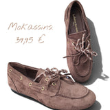 Mokassins Schuhe "Braun"