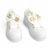 Sneaker Weiß/Gold