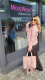 Lederjacke " Rosé "