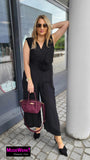 Jumpsuit in Schwarz